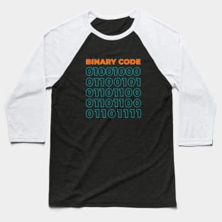 Binary code Baseball T-Shirt